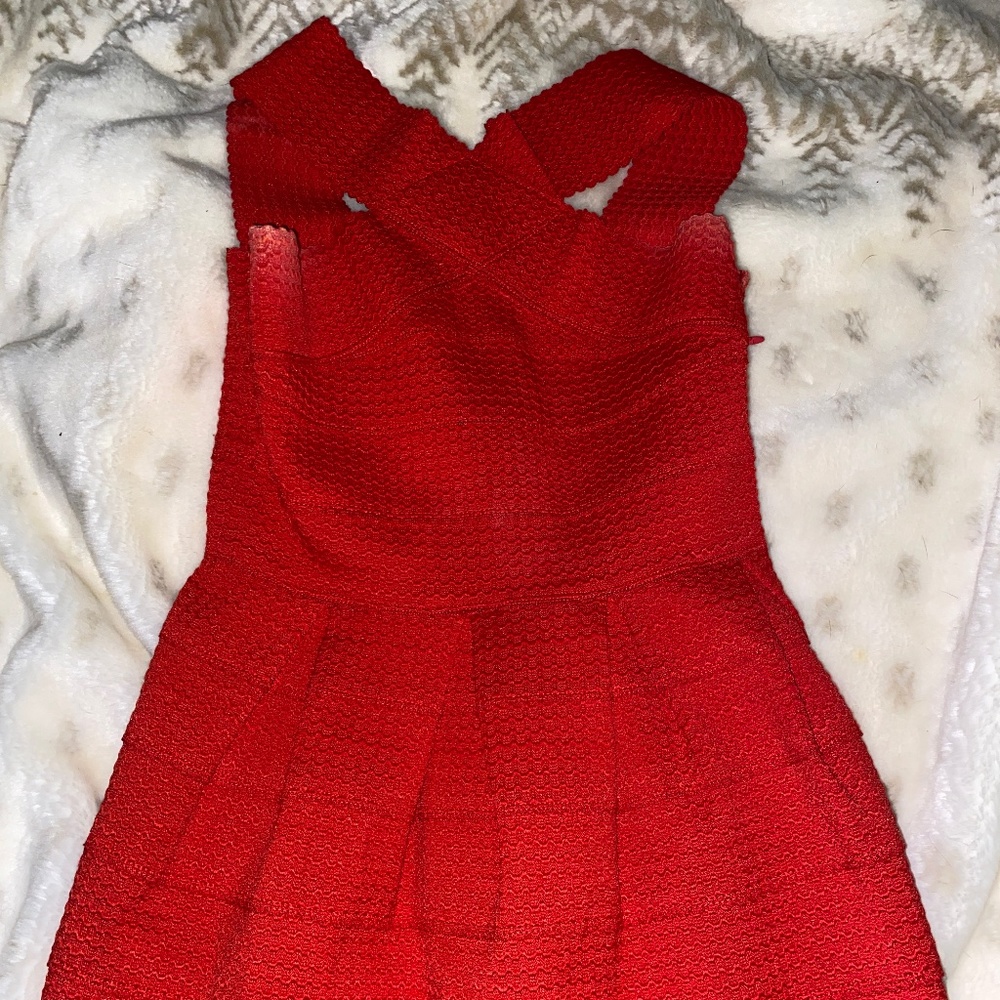 Red dress